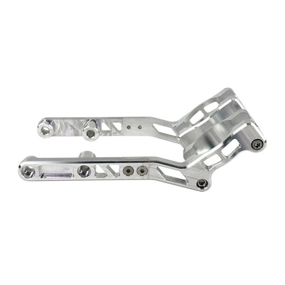 Remote Reservoir Brackets (Metal Finish)