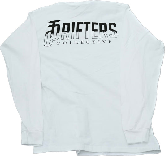 Drifters White L/S Tee